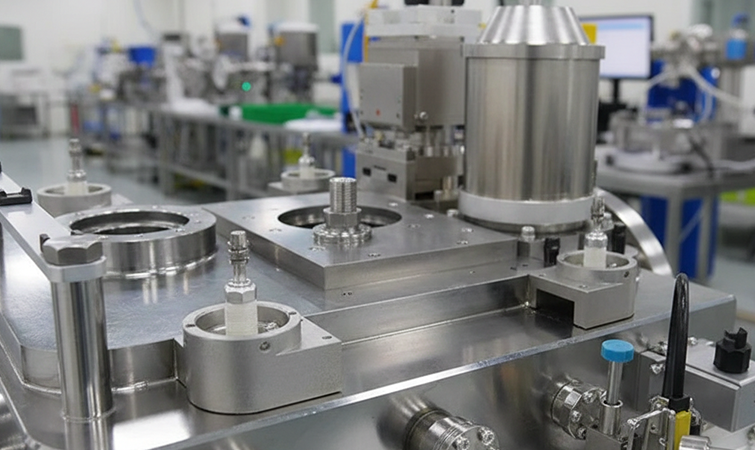 Chinsortech semiconductor parts service and inspection area
