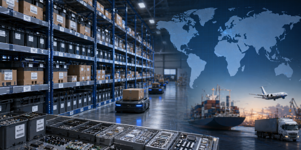 Smart Warehousing and Global Logistics Network