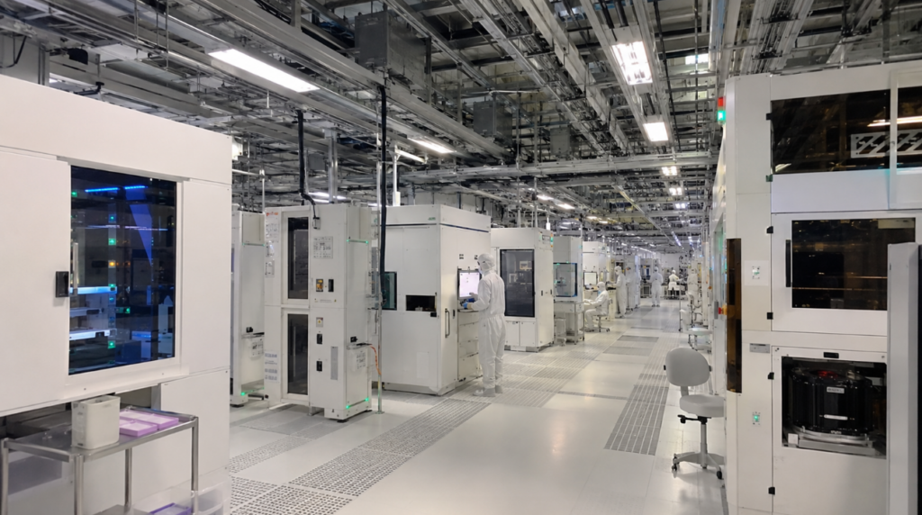 Semiconductor wafer fab equipment applicable population
