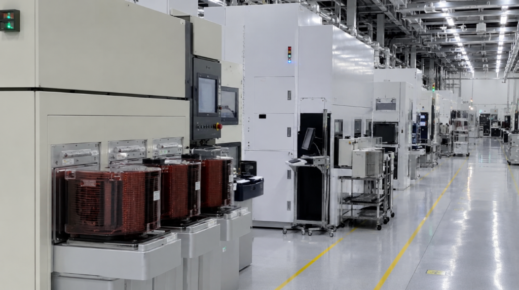 semiconductor wafer fabrication equipment applicable crowd
