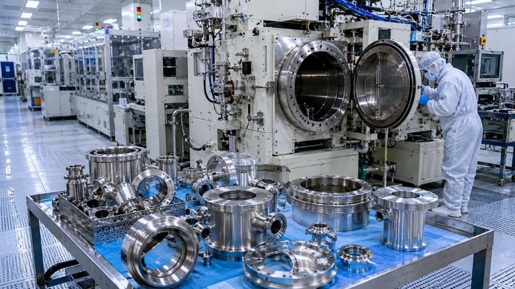semiconductor vacuum parts for people
