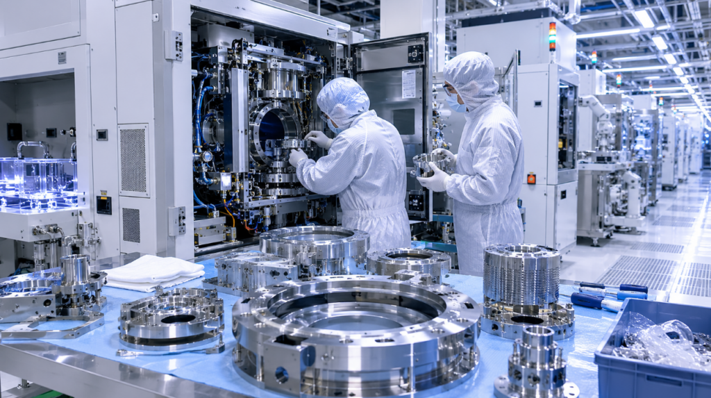 semiconductor equipment parts for people

