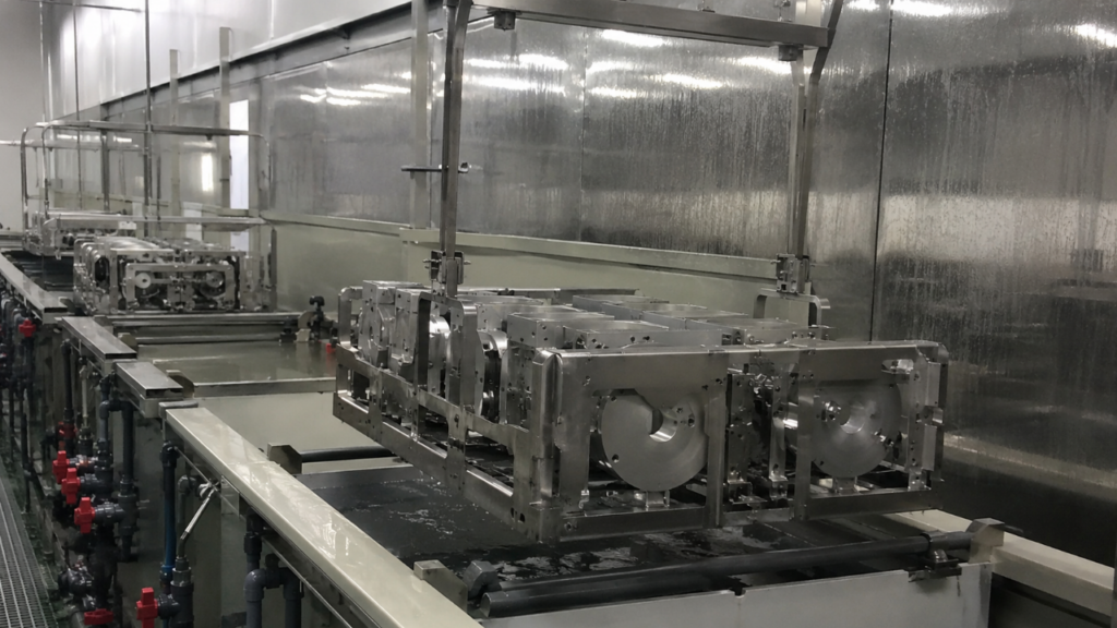 electropolishing semiconductor parts for people
