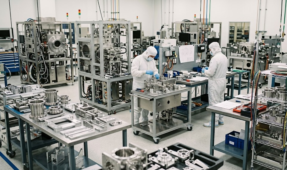 semiconductor machined parts for people
