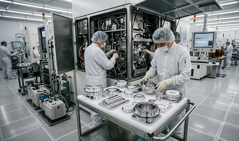 semiconductor machined parts for people
