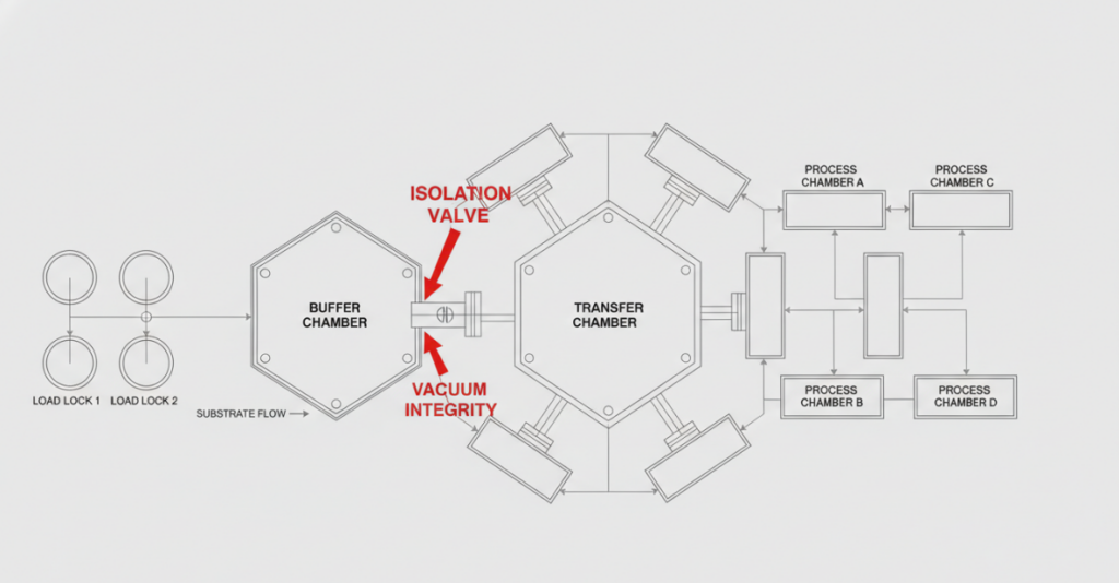 Architecture diagram of Endura multi-chamber layout