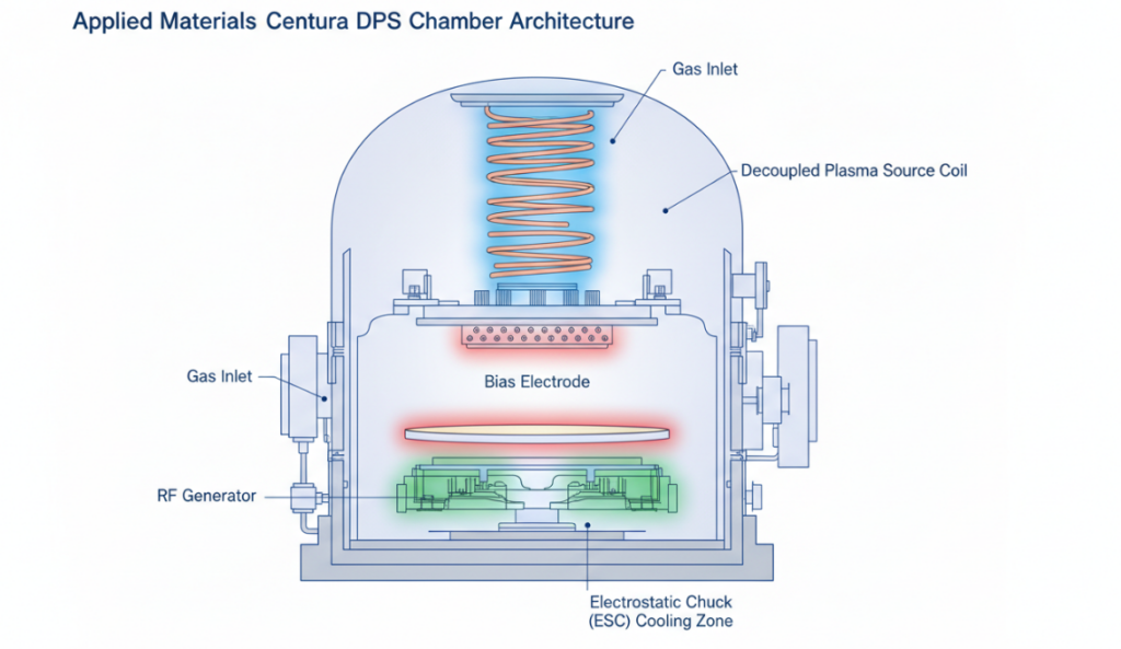 Cavity Architecture Diagram of Applied Materials Centura DPS