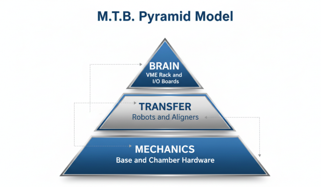 an original diagram of the M.T.B Pyramid Model