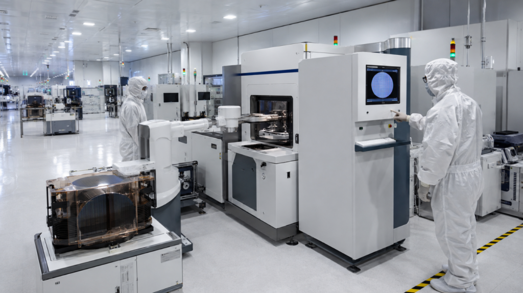 semiconductor wafer inspection for the crowd