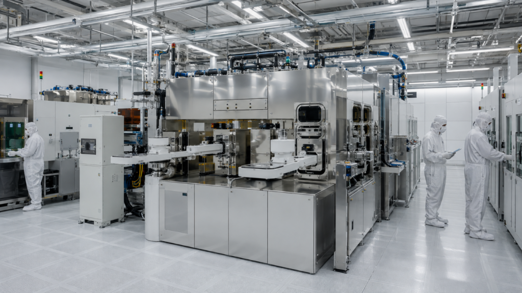 semiconductor wafer processing equipment applicable crowd