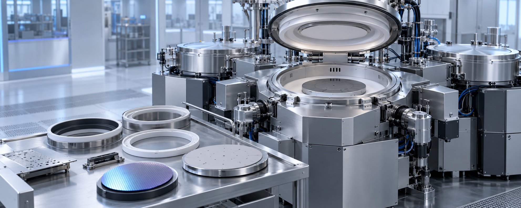 AMAT Centura Etch chamber parts identification concept illustration